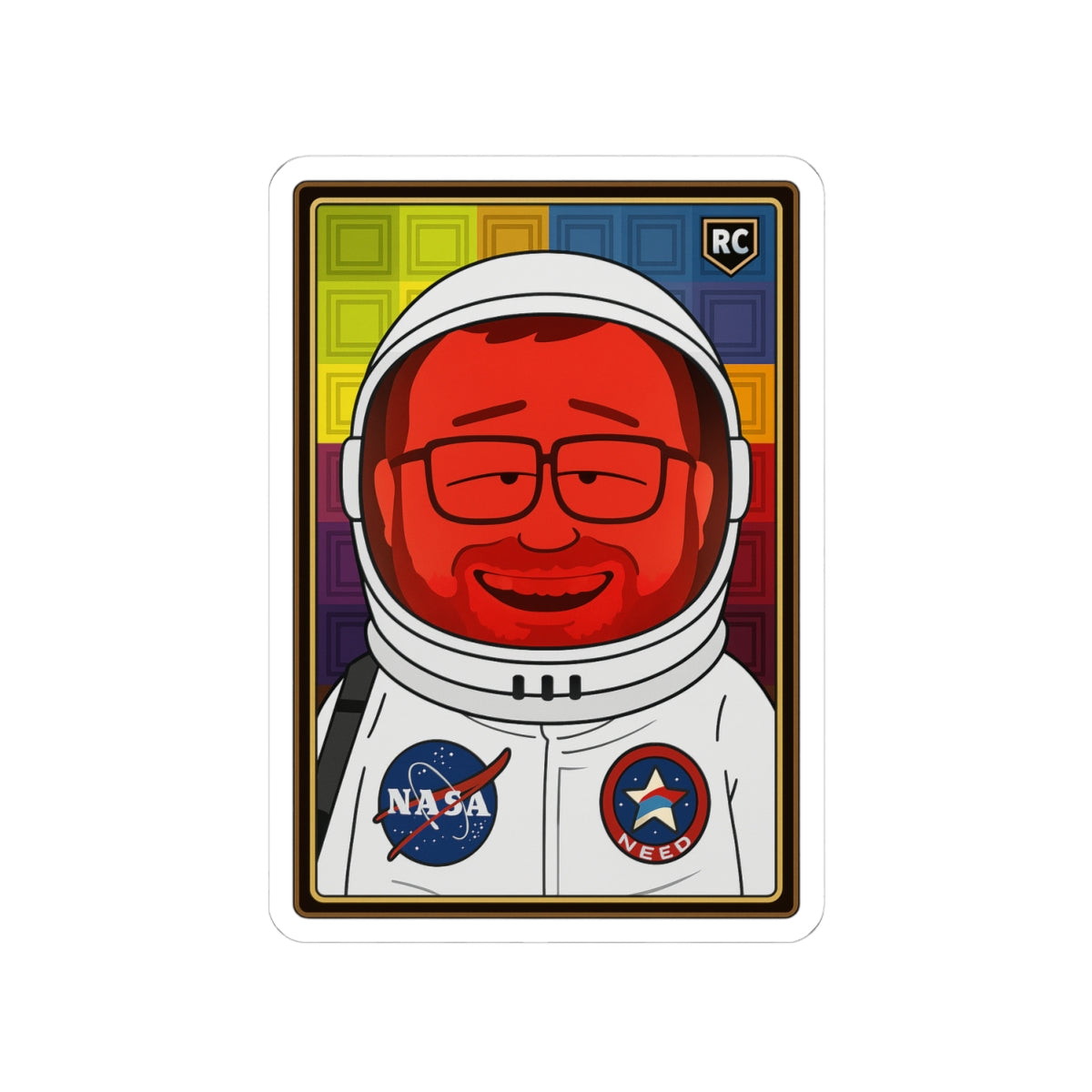 Space Dooley Stickers