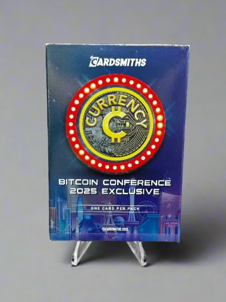 2025 Cardsmiths Currency Bitcoin Convention Pack - BTC25 - Sealed.