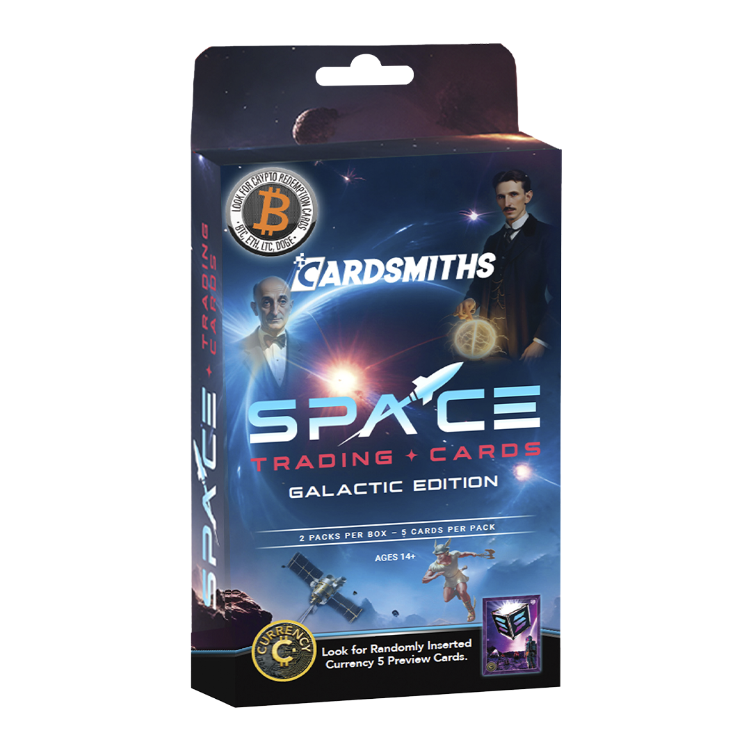 Cardsmiths Space Trading Cards: Galactic Edition Collector Master Case