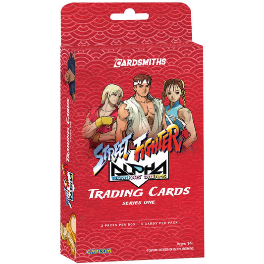 Cardsmiths Street Fighter Alpha Trading Cards - Collector Box (2-Pack)