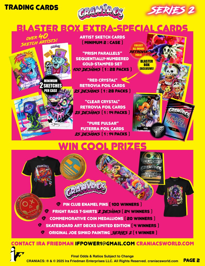 Craniacs Series 2 Blaster Box Break