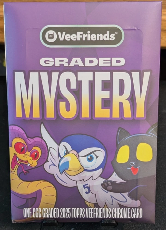 2025 VeeFriends National Convention Graded Mystery Sealed CGC Chrome Card
