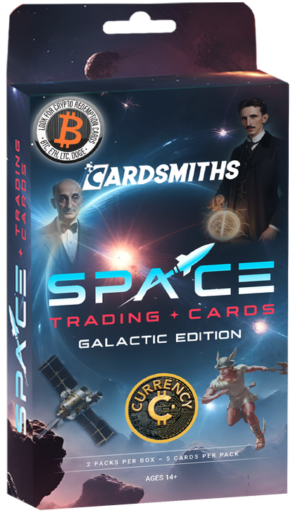 Cardsmiths Space Trading Cards: Galactic Edition Mega Box  Inner (6 Boxes)