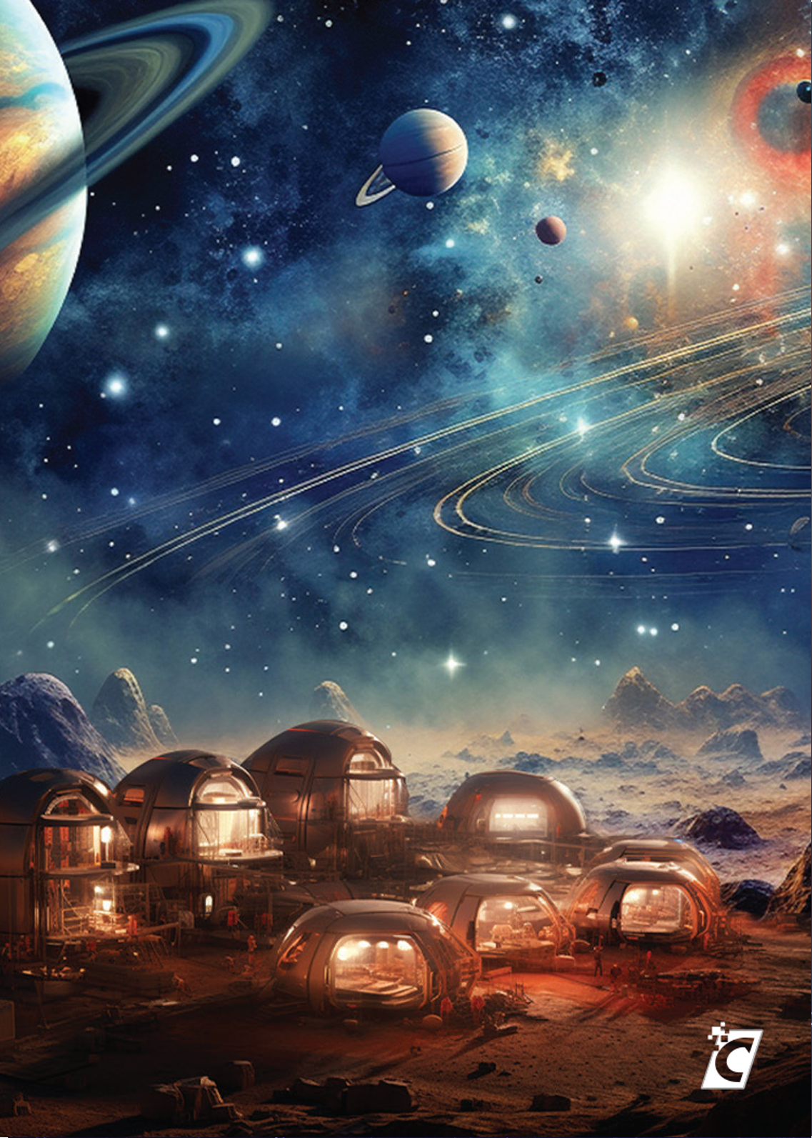 Cardsmiths Space Trading Cards: Galactic Edition Collector Box Inner (12 Boxes) *PREORDER*