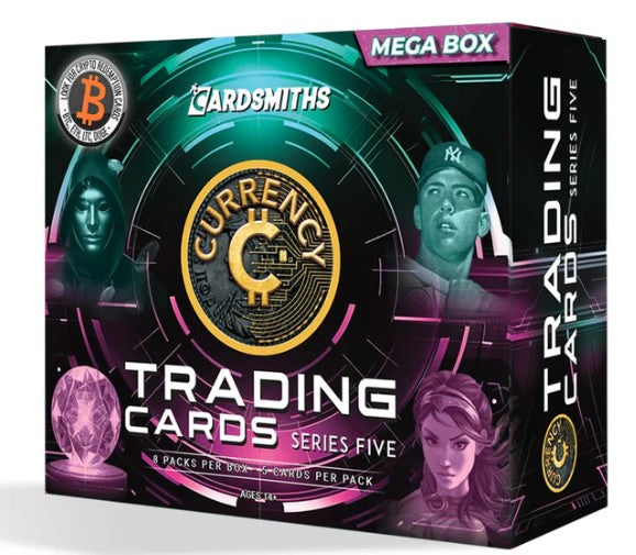 Currency - Series 5 Trading Cards - Mega Box CASE